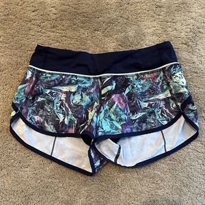 Patterned lululemon shorts